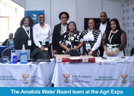 The Amatola Water Board team at the Agri Expo